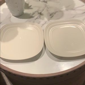 2 Mikasa salad plates
